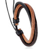 Vintage Hand-woven Leather Bracelet Unisex