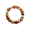 Golden Silk Jade Gourd Charm Bracelet
