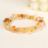 Natural Irregular Shape Crystal Stone Warmth Soothing Bracelet