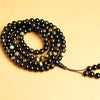 108 Mala Bracelet Black Obsidian Ice Obsidian Fulfilment