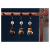 Wooden Money Bag Phone Charm and Keychain Pendant
