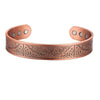 Tree of Life Copper Cuff Bracelet with Magnets