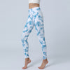 Floral Print High Waist Yoga Leggings for Women