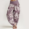 Women's Harem Pants, Cotton Full-Length Yoga Trousers