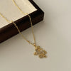 Dragon Protection Necklace Pendant, Gold-Tone Chinese Zodiac Jewelry
