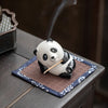 Ceramic Cat Incense Burner Cute Animal Decoration