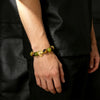 Tiger Eye and Citrine Bead Bracelet for Strength