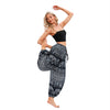 Women's Harem Pants Elephant Geometry Pattern Casual Loose Yoga Trousers