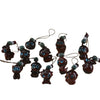 Chinese Zodiac Wood Carving Keychain and Phone Charm