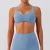 Seamless Yoga Sports Bra, Medium Support Crop Top