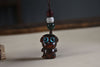 Chinese Zodiac Wood Carving Keychain and Phone Charm