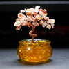 Crystal Gemstone Money Tree Home Decoration