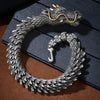 Dragon Snake Amulet Protection Chain Bracelet