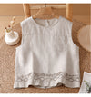 Women's Sleeveless Shirts Summer Casual Cotton Blend Tank Top