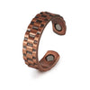 Antique Copper Magnetic Cuff Bracelet and Ring