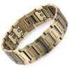 Vintage Magnetic Titanium Steel Bracelet Bangle