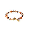 Tiger Eye Pearl Year Of The Horse Lucky Fortune Prosperity Bracelet