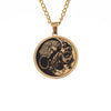 Tiger Dragon Titanium Steel Chain Necklace Harmony Pendant